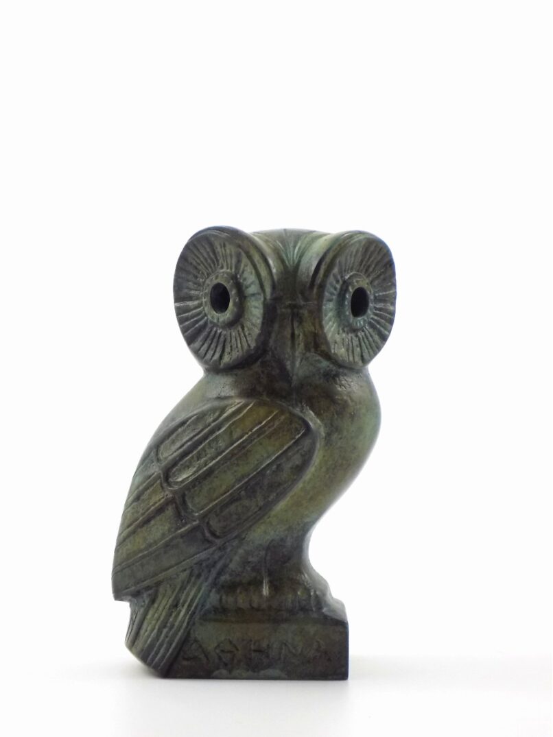 Bronze Owl - Handmande museum replicas