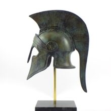 Ancient Greek Spartan Helmet Replica
