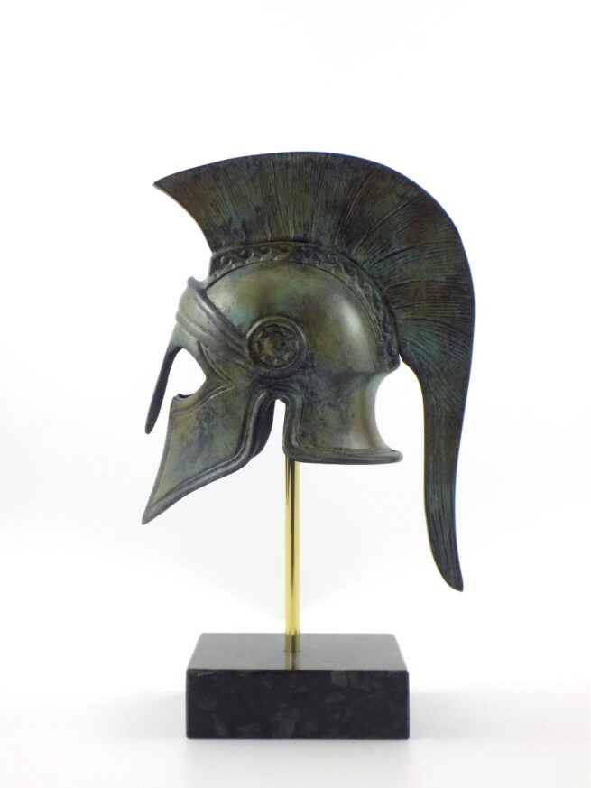Ancient Greek Spartan Helmet Replica