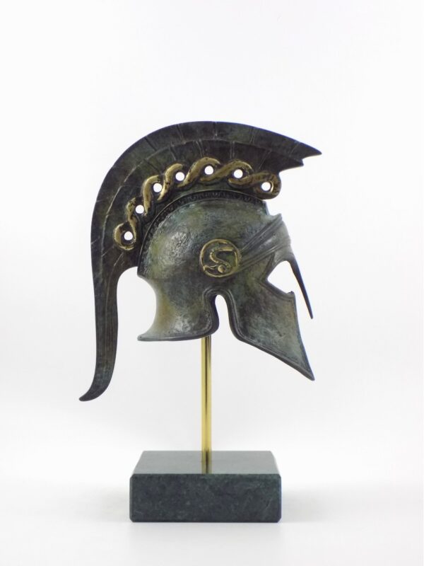 Ancient Greek Spartan Helmet Replica