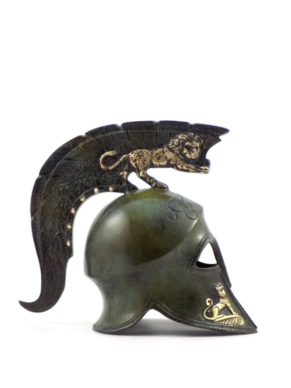 Ancient Greek Spartan Helmet Replica