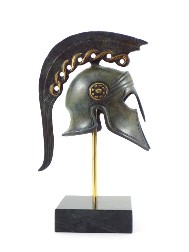 Ancient Greek Spartan Helmet Replica