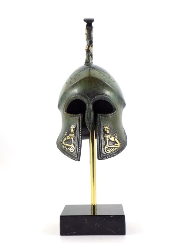 Ancient Greek Spartan Helmet Replica