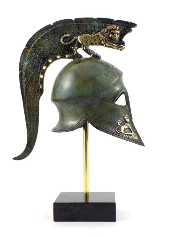 Ancient Greek Spartan Helmet Replica