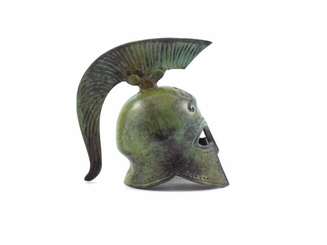 Ancient Greek Spartan Helmet Replica